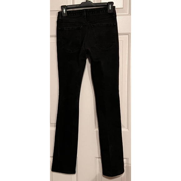 Kardashian Premium Black Jeans Kim Curvy Straight Size 2 31" Inseam x 13" Waist - Picture 2 of 6